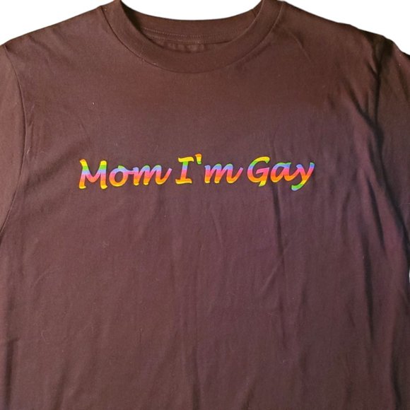 Mom I'm Gay T-Shirt - Size Medium - Picture 1 of 6